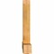 Ekena Millwork Eugene Rough Sawn Timber Gable Bracket, Western Red Cedar, 72"W x 42"H x 6"D x 6"F, 14/12 Pitch GBW072X42X0606EUG00RWR - alternate 4